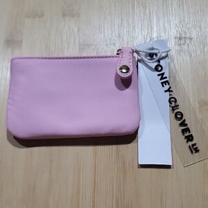 Stoney Clover Lane Pastel Pink Zip Pouch NWT